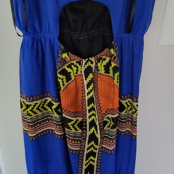 Maxi Dress, blue - Picture 4 of 5